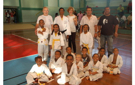la remise des ceintures du 1er trimestre 2012