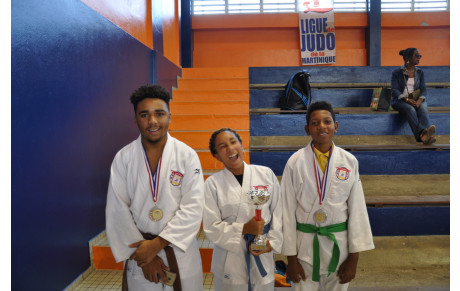 Nos cadets sur le podium du Championnat de Martinique